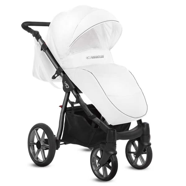 ​Mommy Glossy White Barnvagn - Space Gray
