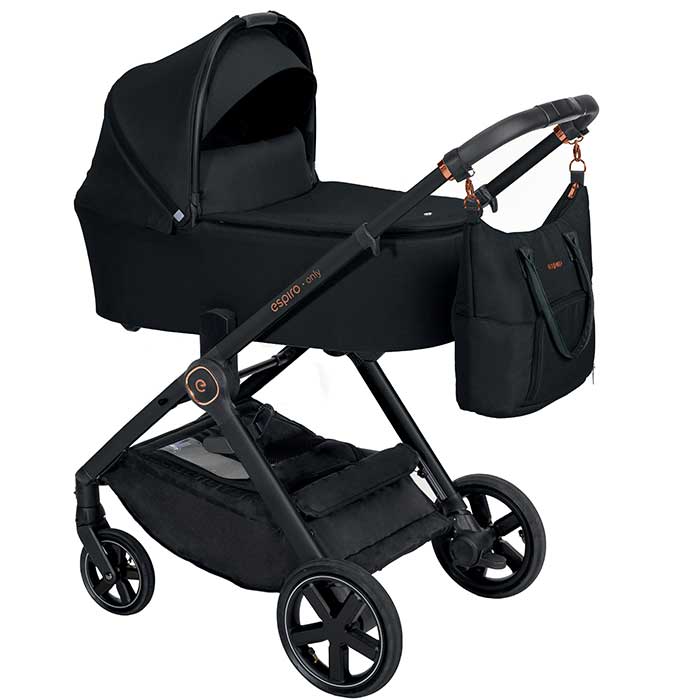 Espiro Only Limited Barnvagn - Black Space Black