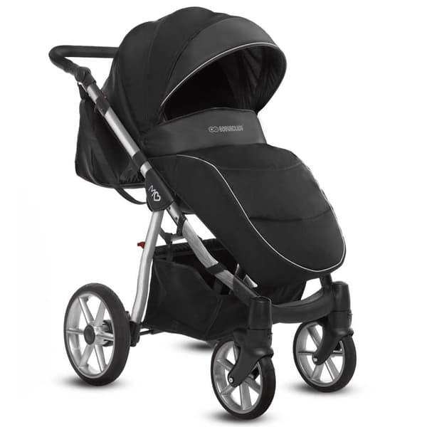​Mommy Glossy Barnvagn - Silver