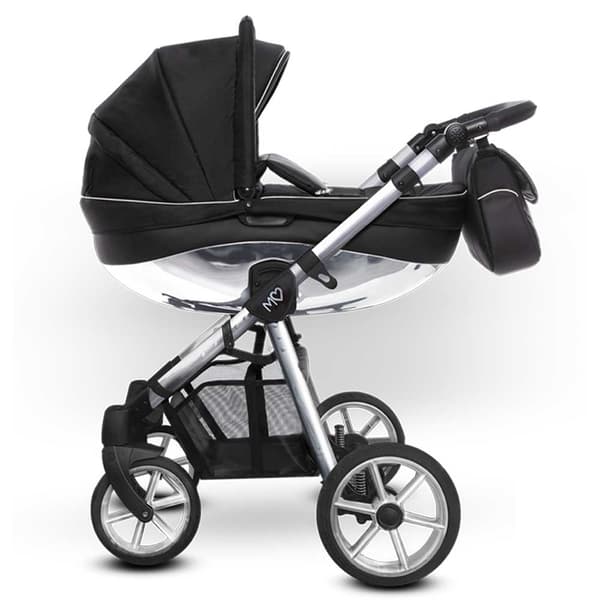 ​Mommy Glossy Barnvagn - Silver