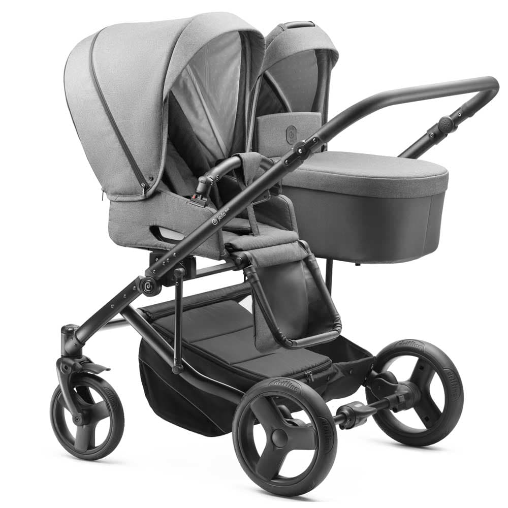 Tamel Duo Syskonvagn - Grey