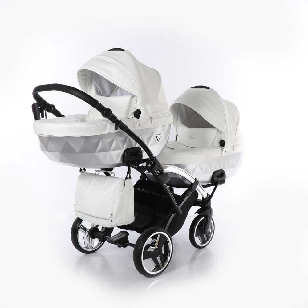 Junama Mirror Satin Tandem - Silver