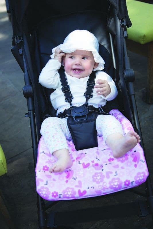 CuddleCo Comfi-Cush Mini lastenvaunu lisäosa - Zebraa