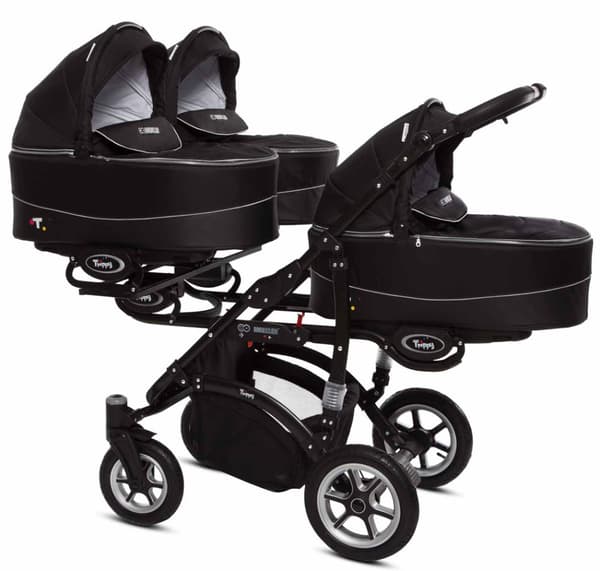 Babyactive Trippy Trillingvagn - Black