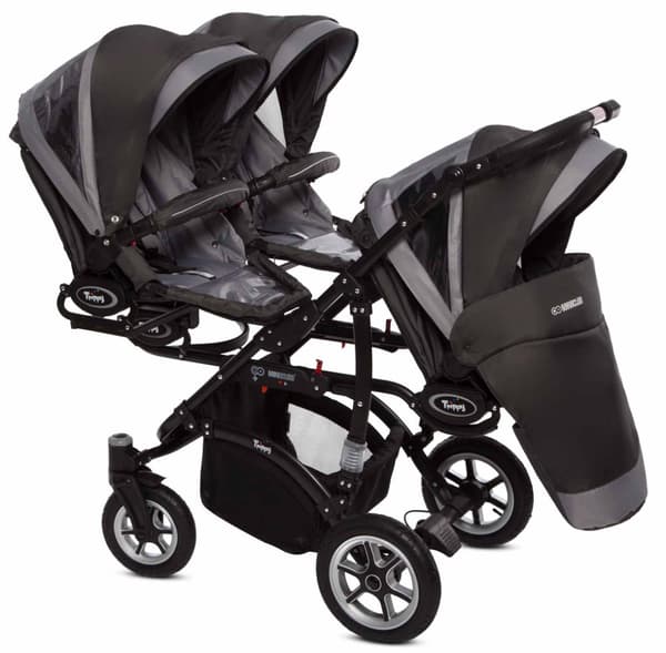Babyactive Trippy Trillingvagn - Silver