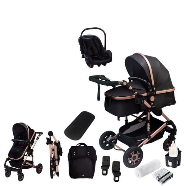 Klapvogn 3-in-1 ElmaPram Montano