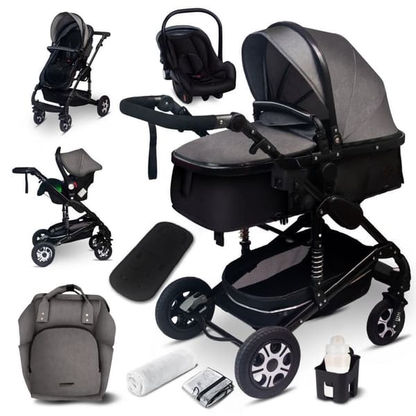 Klapvogn 3-in-1 ElmaPram Montano
