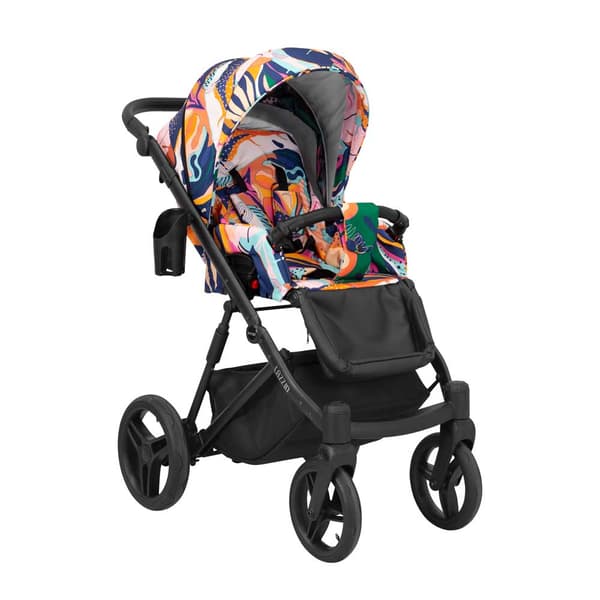 ​Lazzio Black 3-in-1 Travelsystem - Flowers
