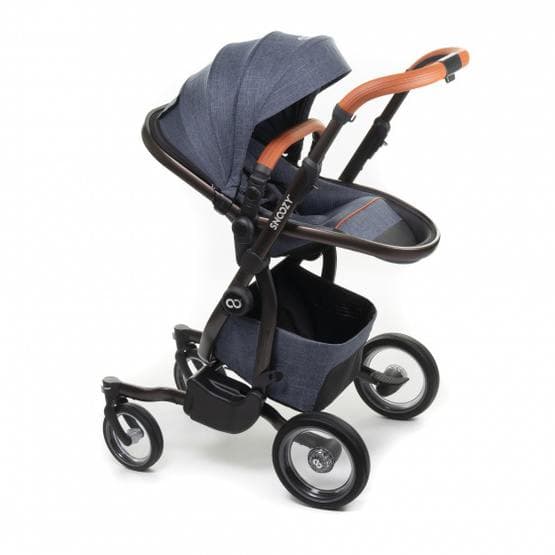 Snoozy - Barnvagn Onesports Chair 108 Cm Jeans Blå