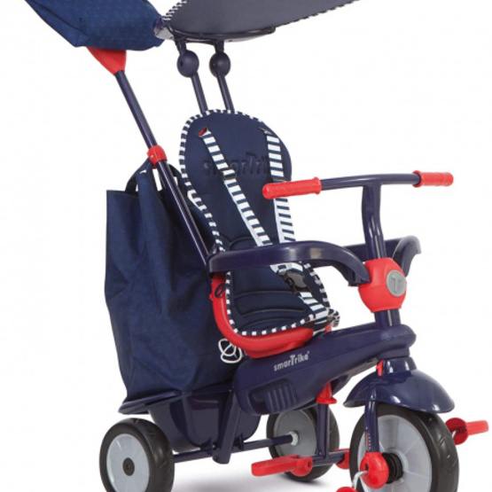 Smartrike - Barnvagn - Shine Star 4-In-1 Junior Blå/Röd