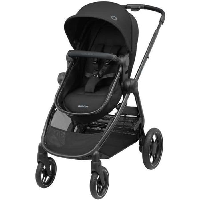 MAXICOSI Zelia3 City Stroller Essential Black Från födsel till 4