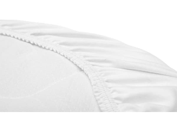 Sensillo VALKOINEN TROLLEY JERSEY JERSEY SÄNGYLAKANTA 35X75