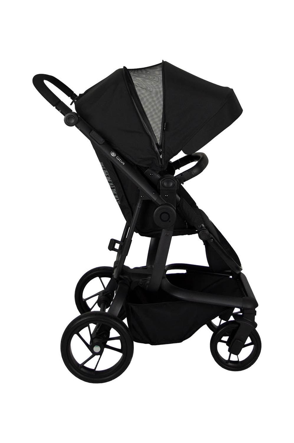 Qtus Spindel Svart - svart ram