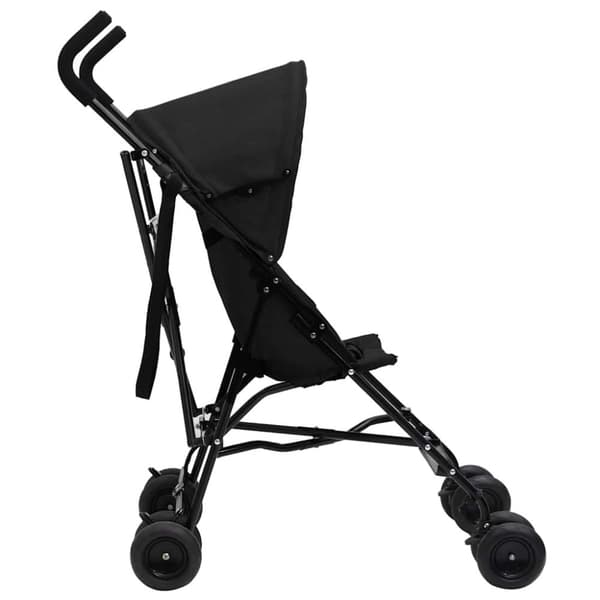 vidaXL Paraplyvagn antracit och svart stål