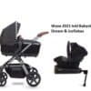 SILVERCROSS WAVE DUOVAGN INKL BABYSKYDD DREAM O ISOFIXBAS