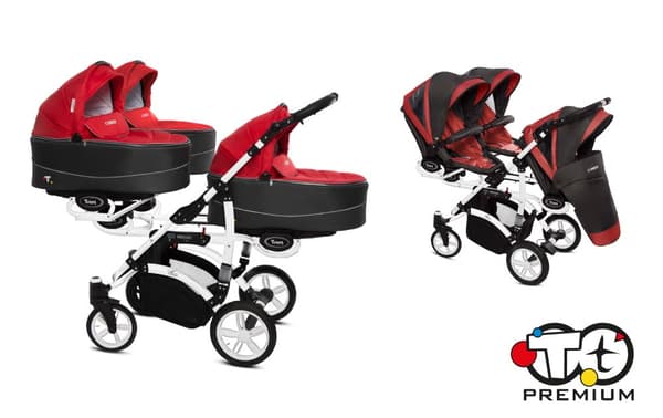 Babyactive Trippy Trillingvagn - Rosso