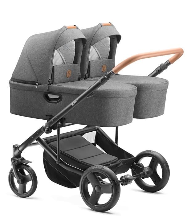 Tvillingvagn Jedo Duo Grafit