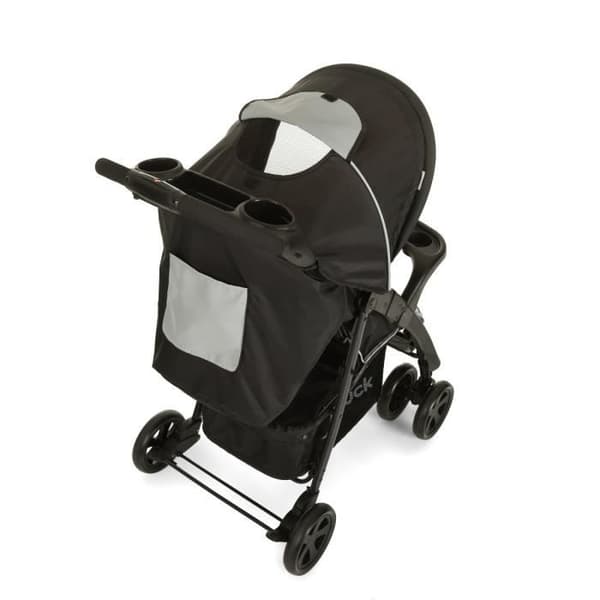 HAUCK Shopper Neo II Pushchair Cane - Kaviar Silver