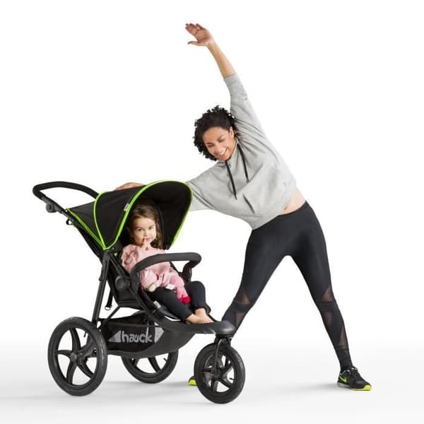 HAUCK Runner 3-Wheel All-Terrain Buggy - Svart