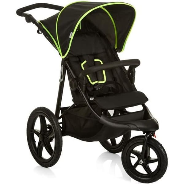 HAUCK Runner 3-Wheel All-Terrain Buggy - Svart