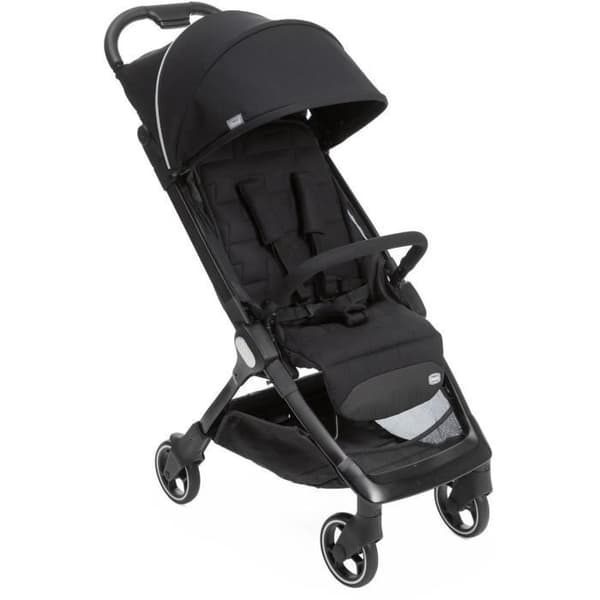 CHICCO - Barnvagn - Vi - 4 hjul - Svart