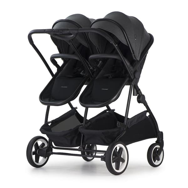 Syskonvagn Crescent Twin 360 Svart