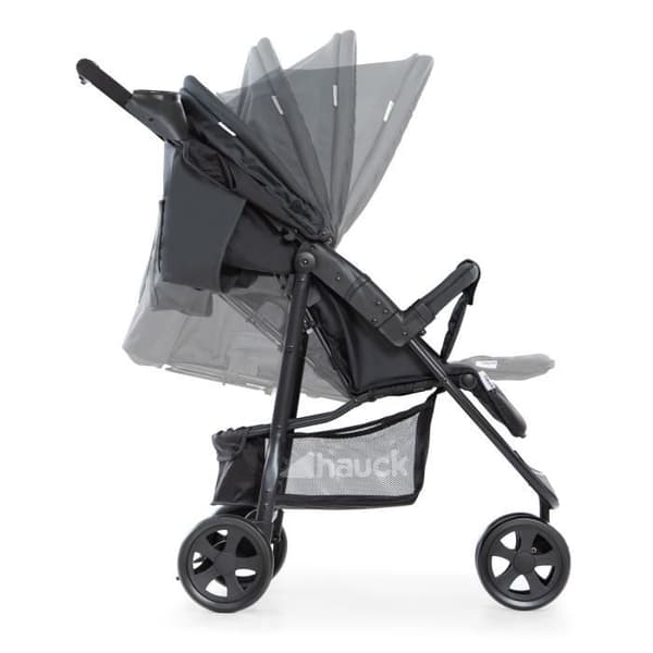 HAUCK Citi Neo II City Stroller Shopper - Kaviarsten - 3 hjul