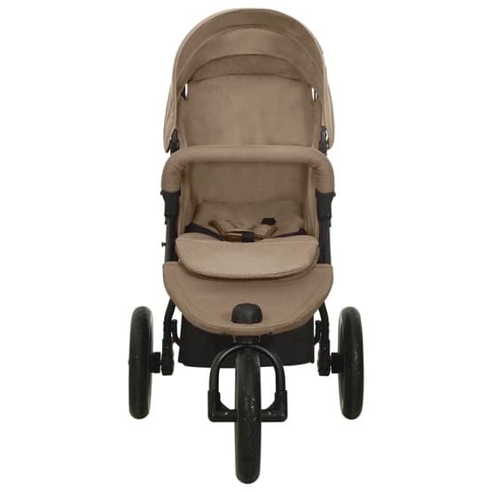 Tvillingvagn Taupe Stål - 1