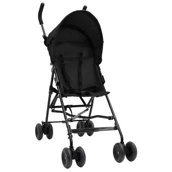 Paraplyvagn Antracit Och Svart Stål