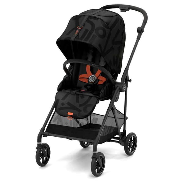 Cybex Lastenrattaat Melio Street Musta