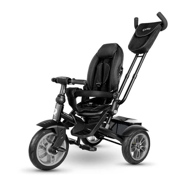 Qplay Lastenrattaat Tricycle Premiun Hopeinen