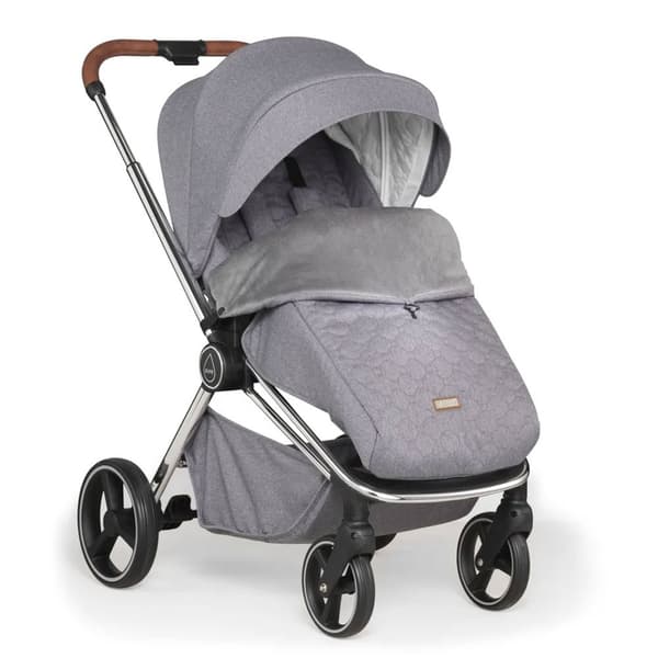 Mee-go Klapvogn Pure 2 In 1 Grå