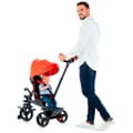 Miniatyrbild 2 av 8: Molto Trychiclo Med Dubbelbroms Och Frihjul Urban Trike Basic 99 Cm Orange