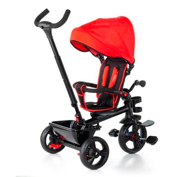 Molto Trychiclo Med Dubbelbroms Och Frihjul Urban Trike Basic 99 Cm Orange