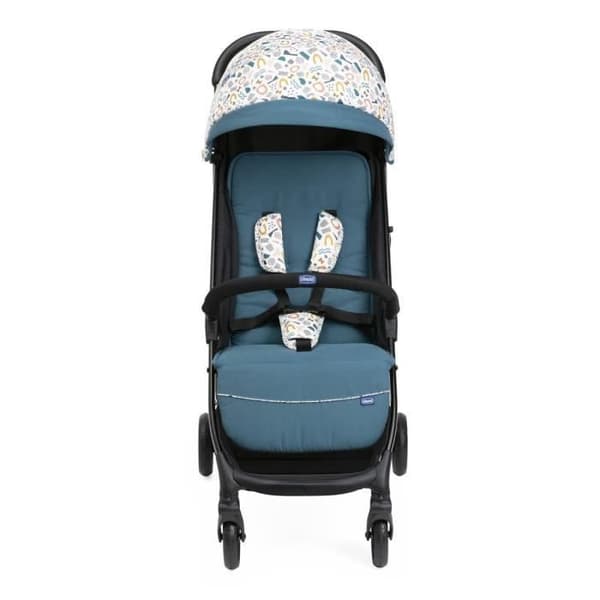 CHICCO Glee Joyful Teal Barnvagn - 4 hjul - Blå