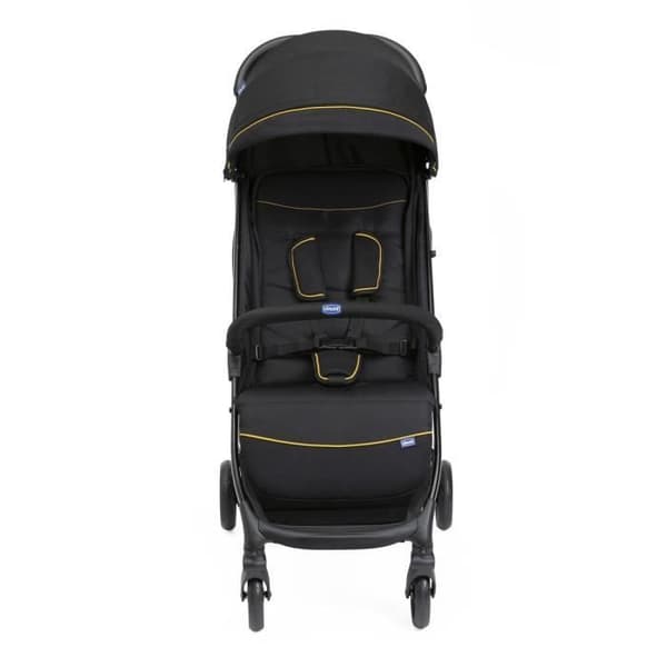 CHICCO Glee Unven Barnvagn - 4 hjul - Svart