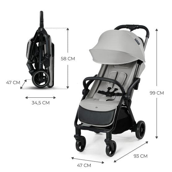 Springvagn - Apino Dove Grey