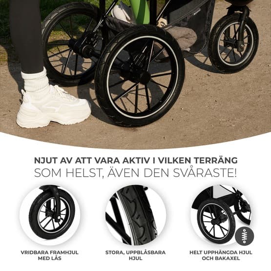 Lastenrattaat - Helsi Deep Black