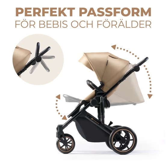 Rattaat - 2W1 Prime 2 Sandrose Beige