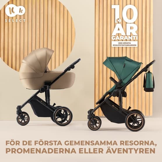 Klapvogn - 2W1 Prime 2 Venetian Black