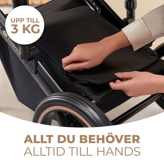 Klapvogn - 2W1 Prime 2 Venetian Black