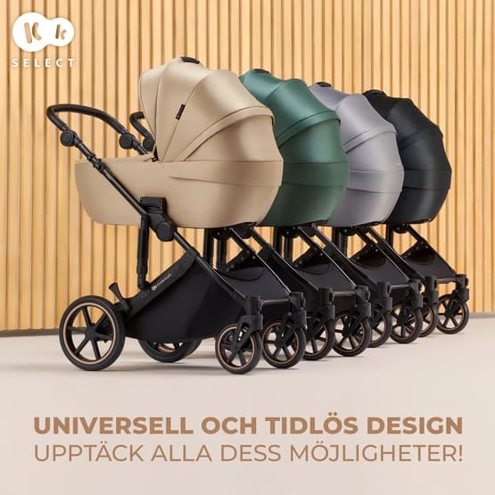 Barnvagn - 2W1 Prime 2 Dark Green