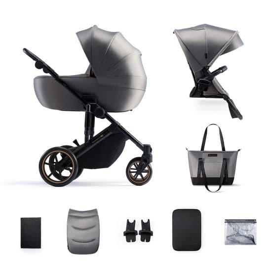 Klapvogn - 2W1 Prime 2 Shadow Grey