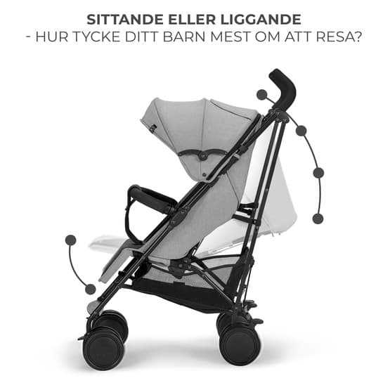 Sittvagn - Siesta Grey