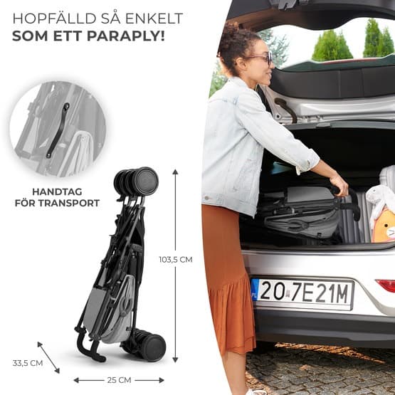 Sittvagn - Siesta Grey