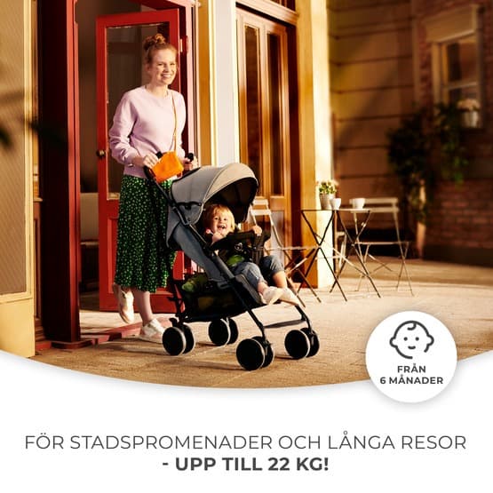 Sittvagn - Siesta Grey