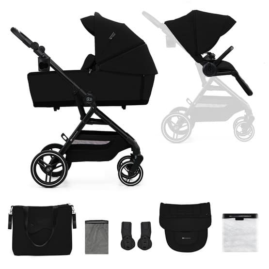 Sittvagn - Yoxi 2In1 Pure Black
