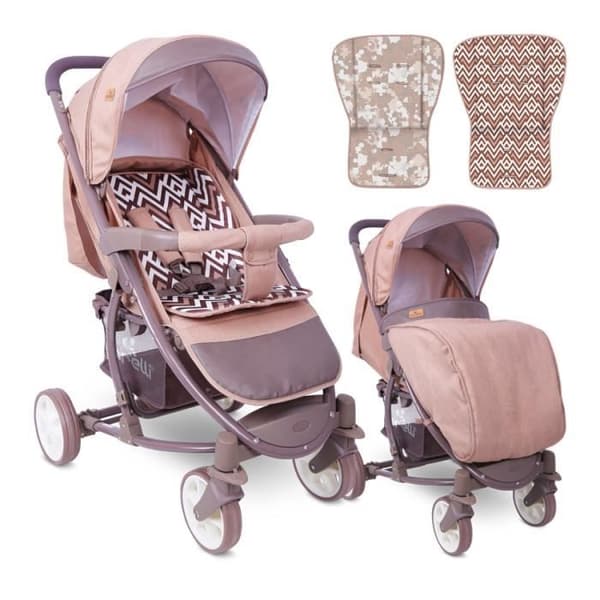 Stadsvagn / käpp med benskydd S300 Beige Lorelli