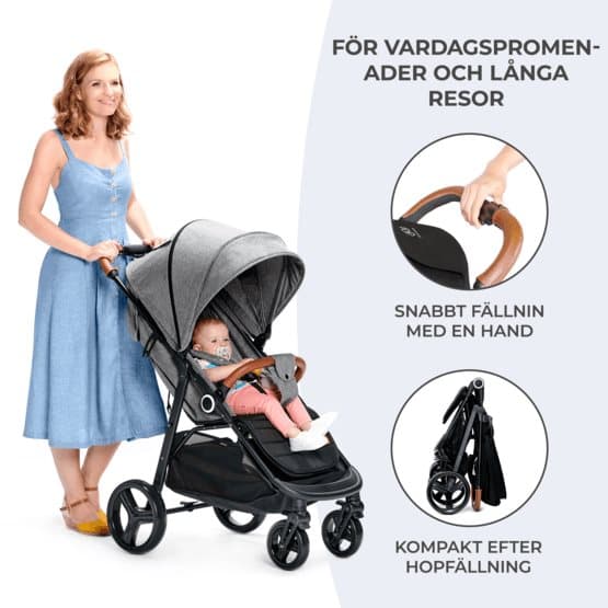 Lastenrattaat - Grande Plus Black