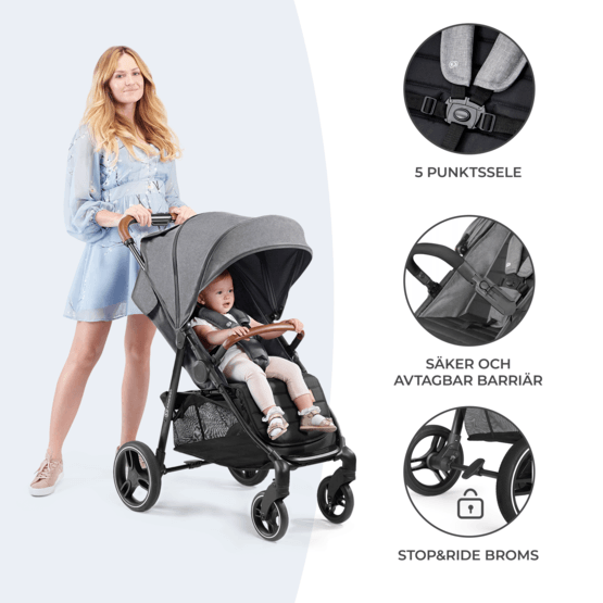 Sittvagn - Grande Plus Grey